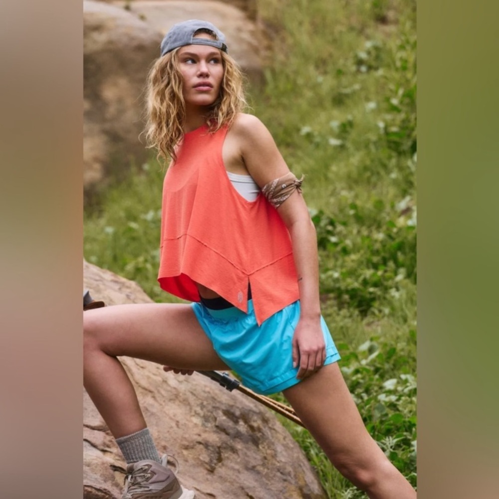 FP Movement Tempo Tank in Scarlet Orange | Large | EUC | Discontinued Color - Picture 3 of 10